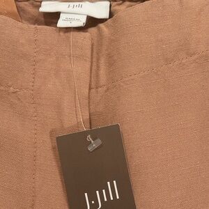 J Jill Wide Leg Pant Size L Praline Color